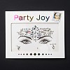 Acrylic Face Gems Stickers LS-MRMJ-F014-04-3
