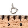 Brass Spring Ring Clasps KK-D407-20P-A-3