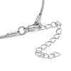 Brass Necklace Making Accessories MAK-D021-01P-2