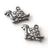 Tarnish Resistant 201 Stainless Steel Charms STAS-Q195-26-1