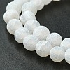 Natural Weathered Agate Beads Strands X-G-G589-8mm-03-2