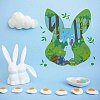 PET Hollow Out Drawing Painting Stencils Sets DIY-WH0172-359-5