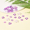 200Pcs 5 Styles Transparent Acrylic Beads TACR-FS0001-54D-10