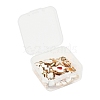 30Pcs 30 Style Light Gold Alloy Enamel Pendants ENAM-YW0001-80-4