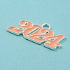 Alloy Enamel Pendants PALLOY-ZX001-12S-05-3