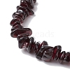 Natural Garnet Stretch Bracelets BJEW-JB11147-10-4