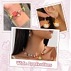 30Pcs 3D Transparent Glass Beads GLAA-CJ0003-05-7