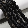 Natural Golden Sheen Obsidian Beads Strands G-F781-A10-01-2