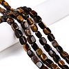 Natural Tiger Eye Beads Strands G-T138-103-1