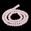 Transparent Glass Beads Strands EGLA-A044-T6mm-MD22-4