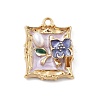 Alloy Enamel Pendants FIND-G089-02G-02-1