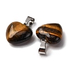 Natural Tiger Eye Pendants G-I311-A07-2