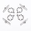 Alloy Toggle Clasps EA777Y-AS-NR-1