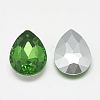 Pointed Back Glass Rhinestone Cabochons RGLA-T081-13x18mm-20-2