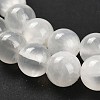 Natural White Jade Beads Strands G-B128-A02-04-5