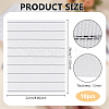 Rectangle Polyester Insole Cloth FIND-WH0139-342B-2