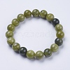 Natural Jade Beaded Stretch Bracelets BJEW-I253-10mm-07-1