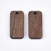 Walnut Wood Pendants WOOD-S054-31-2