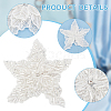 Glass Flower Ornament Accessories PATC-WH0005-63-4