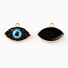 Druzy Resin Pendants RESI-R428-002B-2