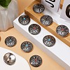 Gorgecraft 12 Sets 3 Colors Zinc Alloy Buttons BUTT-GF0001-21-6