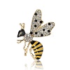 Personality Alloy Rhinestone Bee Brooch PW-WG64C22-01-5