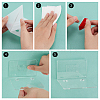 Acrylic Wall Adhesive Storage Holders ODIS-WH0030-47A-3