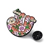 Black Alloy Brooches JEWB-C032-02EB-04-3