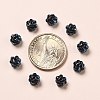 Chunky Resin Rhinestone Bubblegum Ball Beads RESI-M012-11-1-5