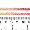 Gradient Color Baking Paint Glass Bead Strands X1-DGLA-A039-T6mm-A03-5