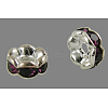 Rhinestone Spacer Beads X-RSB032NF-2