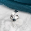 304 Stainless Steel Open Cuff Rings RJEW-G335-01A-1