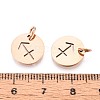 304 Stainless Steel Charms STAS-Q201-T445-9R-3