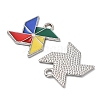 Alloy Enamel Pendants ENAM-YW0002-35B-2