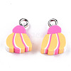 Handmade Polymer Clay Charms CLAY-T016-55-2