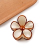 Flower PVC Claw Hair Clips PW-WGCB62C-03-1