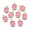 Alloy Enamel Charms ENAM-T012-03H-RS-1