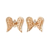 Brass Crystal Rhinestone Filigree Connector Charms RB-CBA890A-01G-1