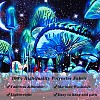 Black Light Aesthetic Mushroom Wall Tapestry JX151A-5