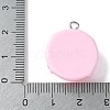 Opaque Resin Pendants RESI-S019-02E-3