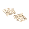 Long-Lasting Plated Brass Pendants KK-K336-57KCG-2