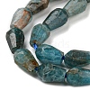 Natural Apatite Beads Strands G-C080-B06-01A-3