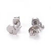 Tarnish Resistant 304 Stainless Steel Stud Earrings X-EJEW-F227-19P-2