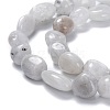 Natural Blud Rainbow Moonstone Beads Strands X-G-O186-B-16-2