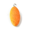 Opaque Resin Imitation Food Pendants RESI-R436-04B-1