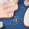 Biyun DIY Birthstone Charm Bangle Making Kit DIY-BY0001-34-5