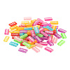 100Pcs Transparent Acrylic Beads DIY-FS0001-31-2