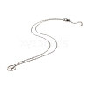 Stainless Steel Pendants Necklaces NJEW-K267-01D-P-2