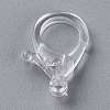 Transparent Plastic Lobster CLaw Clasps LS-KY-H005-A13-2