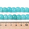 Dyed Natural White Jade Beads Strands G-T138-S10-5